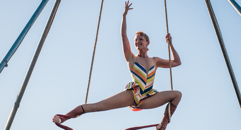 Abigail Munn of Circus Bella. Photo by Ron Scherl.