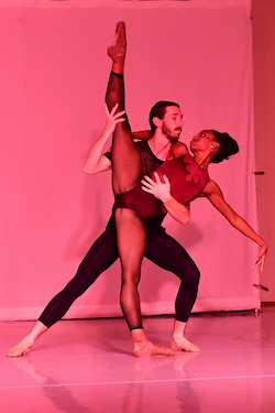 Lauren Anthony and Brian Heil in Carly Topazio's 'An Intro to Nothing'. Photo by Anna Scippione.