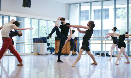 San Francisco Ballet School students rehearse for the upcoming Virtual Festival. Photo by Erik Tomasson.