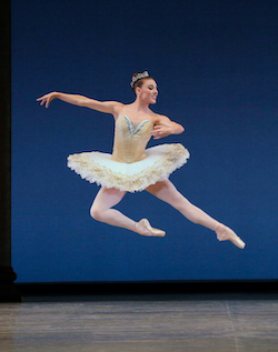 Tiler Peck in George Balanchine's 'Theme and Variations'. Photo by Paul Kolnik.