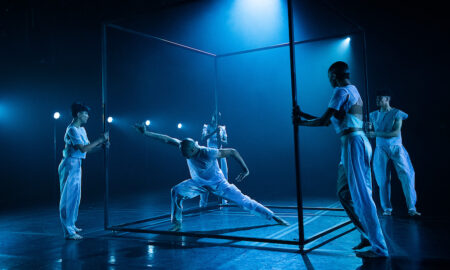 Alvin Ailey American Dance Theater in Resident Choreographer Jamar Roberts' 'Holding Space'. Photo by Christopher Duggan.