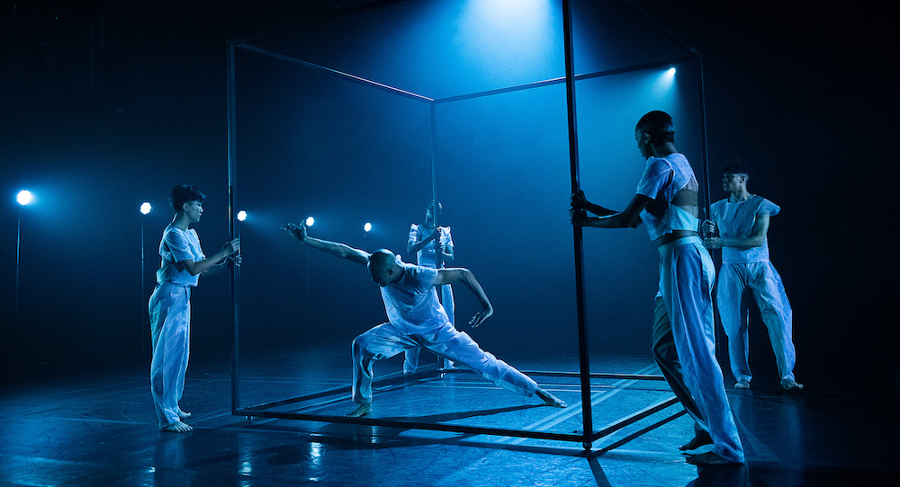 Alvin Ailey American Dance Theater in Resident Choreographer Jamar Roberts' 'Holding Space'. Photo by Christopher Duggan.