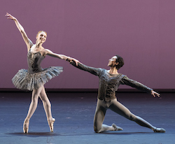 Catherine Hurlin and Sung Woo Han in 'Grand Pas Classique'. Photo by Todd Rosenberg Photography.