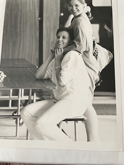 Deb McWaters and Ann Reinking. Photo courtesy of McWaters.