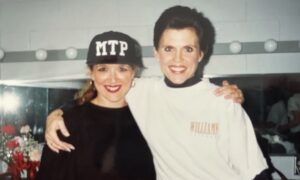 Deb McWaters and Ann Reinking. Photo courtesy of McWaters.