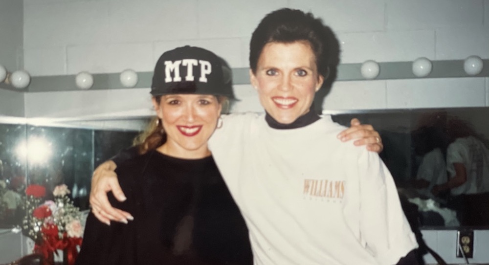 Deb McWaters and Ann Reinking. Photo courtesy of McWaters.