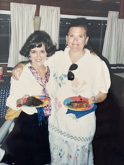 Deb McWaters and Ann Reinking. Photo courtesy of McWaters.