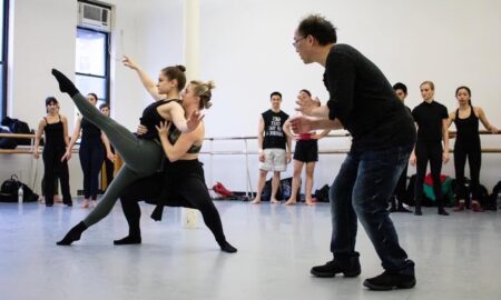 Rick Tjia teaching at Steps on Broadway. Photo courtesy of Steps.