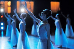 San Francisco Ballet in George Balanchine's 'Serenade'. Photo by Erik Tomasson.