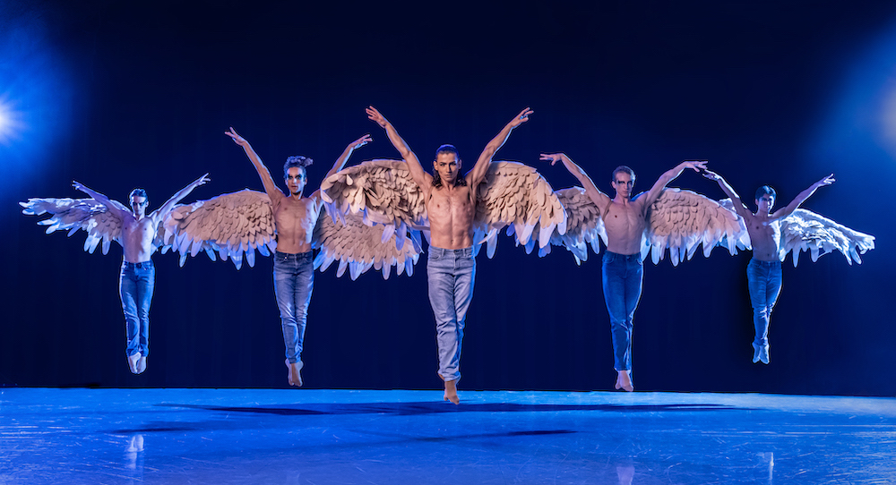 The Joffrey Ballet in Chanel DaSilva's 'Swing Low'. Photo by Todd Rosenberg.