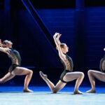 American Repertory Ballet's Annie Johnson, Shaye Firer and Erikka Reenstierna-Cates in Amy Seiwert's 'World, Interrupted'. Photo by Eduardo Patino.