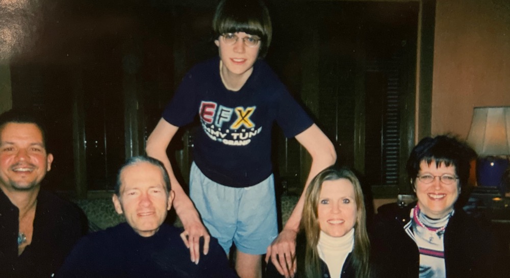 Randy Poulos, Peter Talbert, Christopher Stuart Reinking, Ann Reinking and Debra McWaters. Photo by Jeff Reinking.