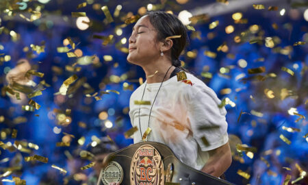 B-Girl Logistx at Red Bull BC One World Final in Gdansk, Poland.