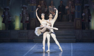 Ji Young Chae and Tigran Mkrtchyan in 'Mikko Nissinen's The Nutcracker'. Photo by Liza Voll, courtesy of Boston Ballet.