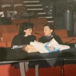 Debra McWaters and Ann Reinking working on transitions. Photo by Jeff Reinking.