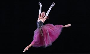 Emily Kikta in George Balanchine's 'La Valse'. Photo by Erin Baiano.