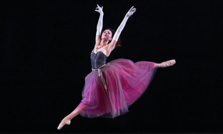 Emily Kikta in George Balanchine's 'La Valse'. Photo by Erin Baiano.