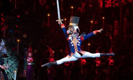 Festival Ballet Providence's Kobe Atwood Courtney as The Nutcracker. Photo by Liza Voll.