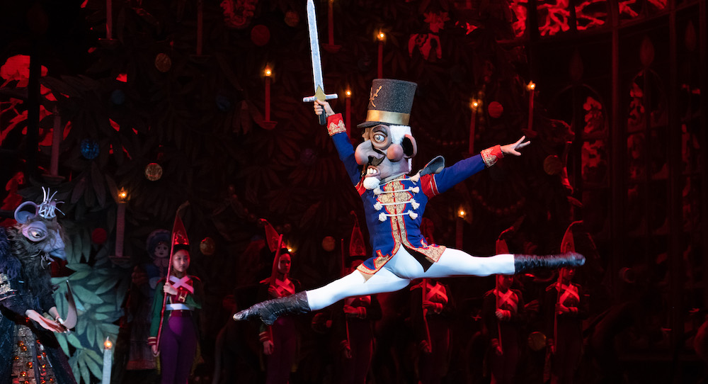 Festival Ballet Providence's Kobe Atwood Courtney as The Nutcracker. Photo by Liza Voll.