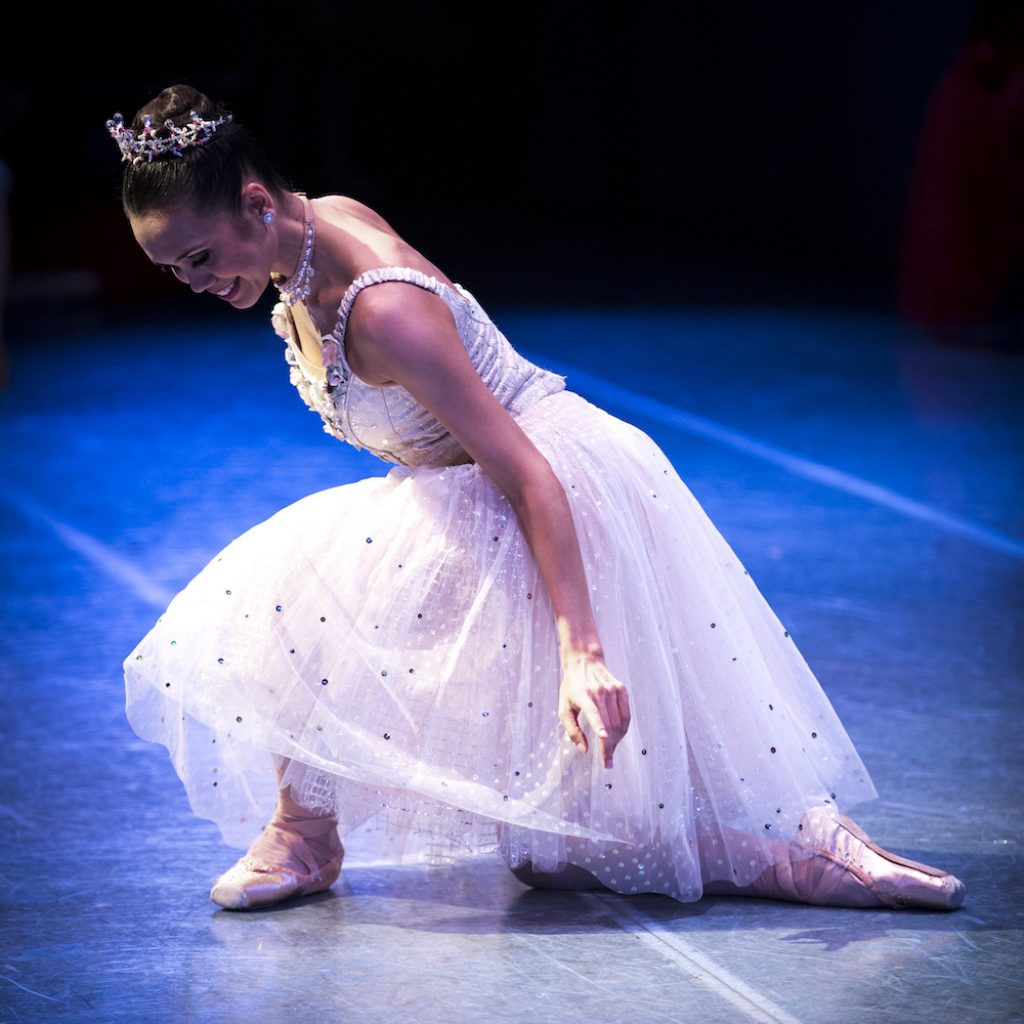 Pacific Northwest Ballet Principal Dancer Noelani Pantastico in Kent Stowell's 'Cinderella'. Photo by Angela Sterling.