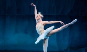 Teresa Reichlen in George Balanchine's 'Swan Lake'. Photo by Paul Kolnik.