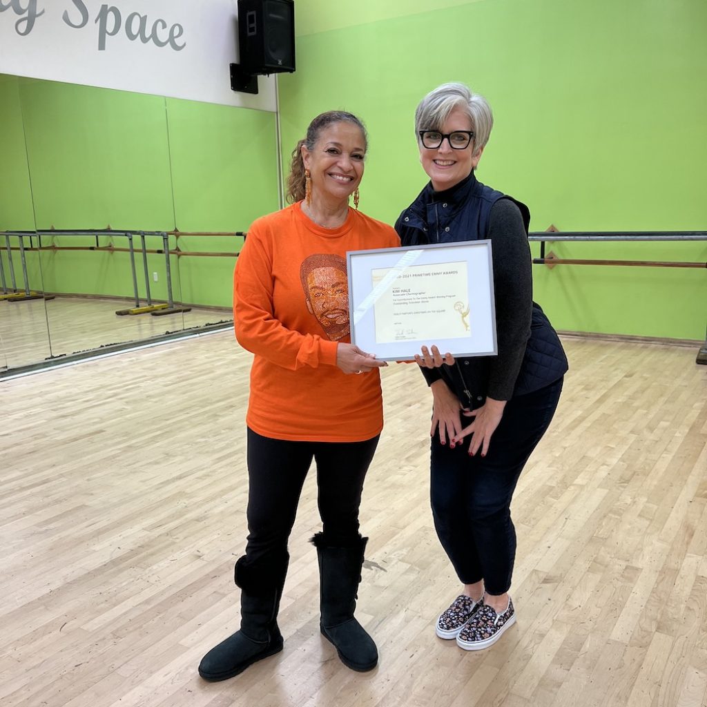 Debbie Allen and Kim Hale. Photo courtesy of Hale.