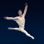 Harrison Ball in Jerome Robbins' 'Andantino'. Photo by Erin Baiano.