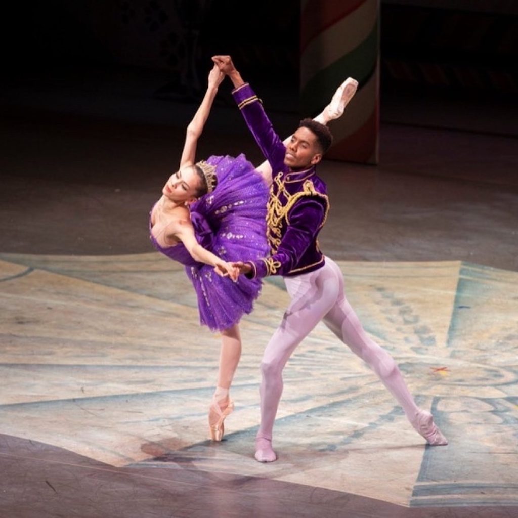 Jonathan Batista in George Balanchine's 'The Nutcracker'. Photo by Angela Sterling.