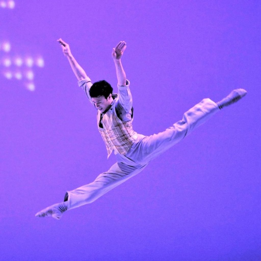 Joseph Gatti in George Balanchine's 'Who Cares?' Photo by Steve Caras.