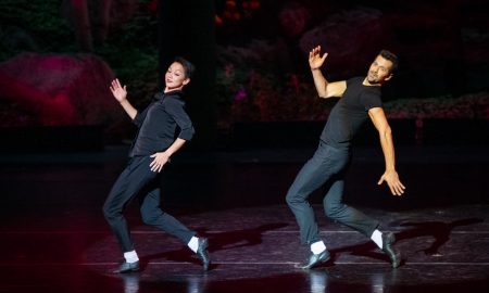 Caili Quan and Robbie Fairchild perform 'Caili and Robbie' at the 2021 Vail Dance Festival. Photo by Christopher Duggan.