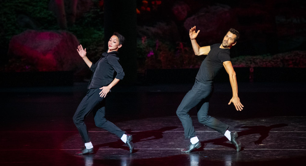 Caili Quan and Robbie Fairchild perform 'Caili and Robbie' at the 2021 Vail Dance Festival. Photo by Christopher Duggan.