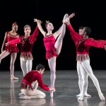 New York City Ballet in George Balanchine's 'Rubies', part of the 2022 Stravinsky Festival. Photo by Erin Baiano.