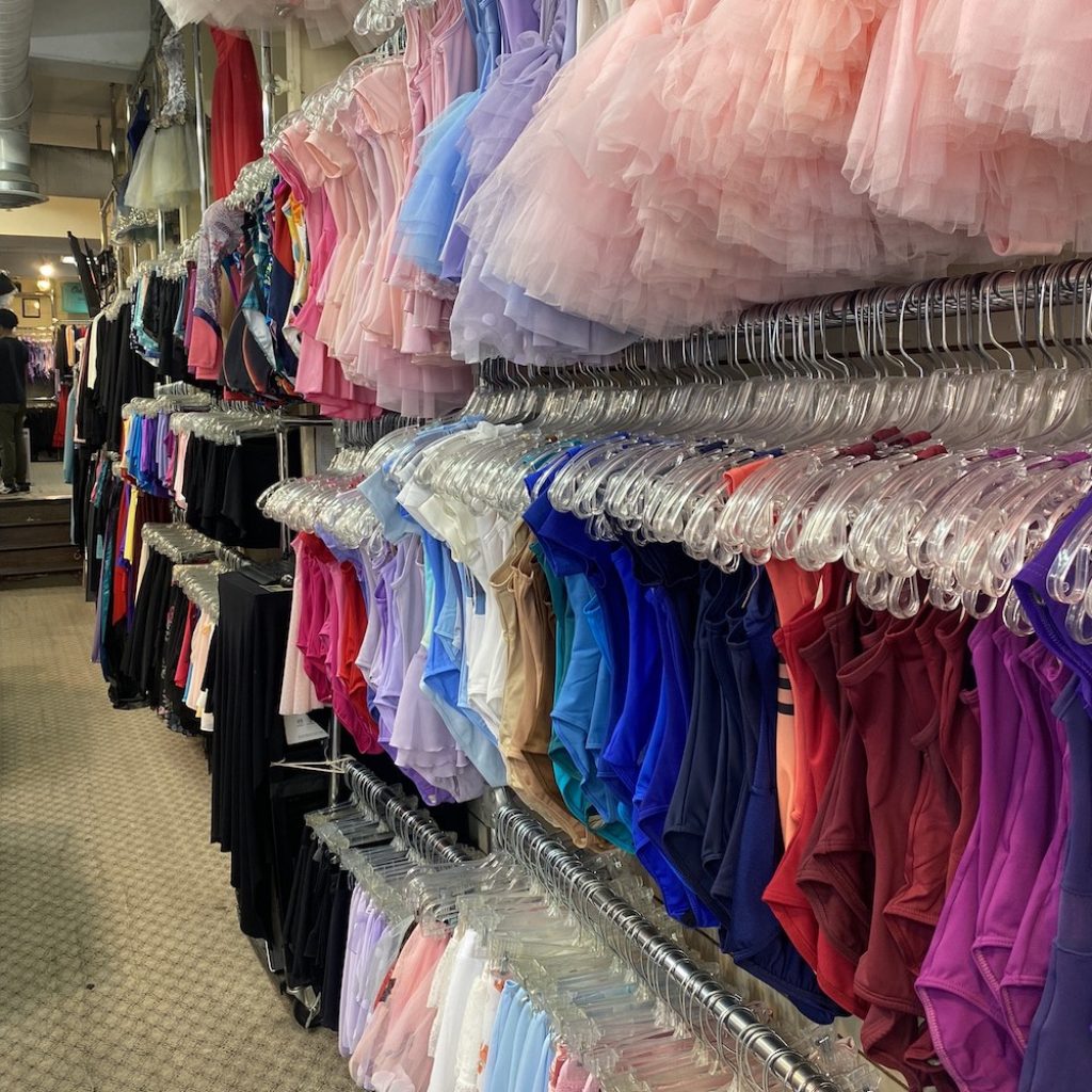 Leotards and skirts at On Stage Dancewear.