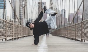 B-girl Kate at Red Bull BC One World Final New York 2022. Photo by Kien Quan/Red Bull Content Pool.