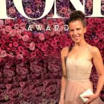 Fran Kirmser at the Tony Awards.