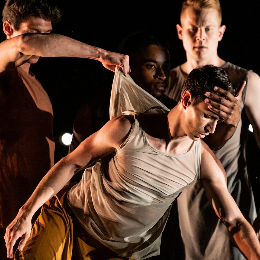 Paul Taylor Dance Company in 'A Call for Softer Landings' by Peter Chu. Photo by Ron Thiele.