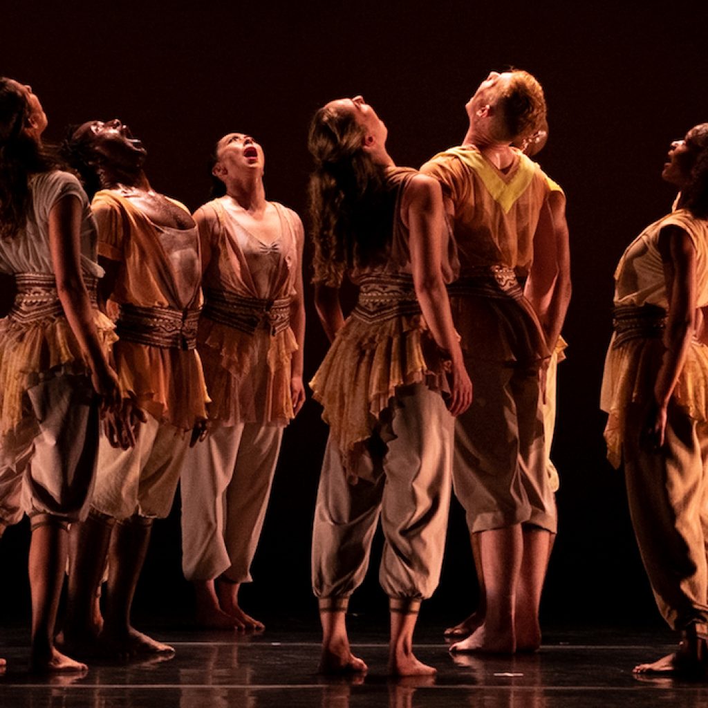 Paul Taylor Dance Company in 'Hope Is the Thing With Feathers' by Michelle Manzanales. Photo by Ron Thiele.