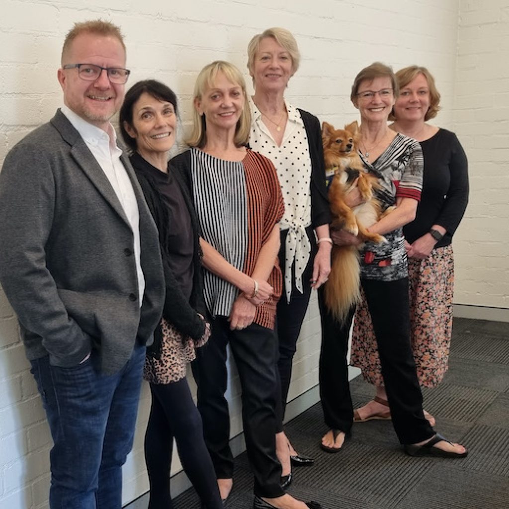 Tim Arthur with RAD Examiners and Leonie Locke, Interim National Director.