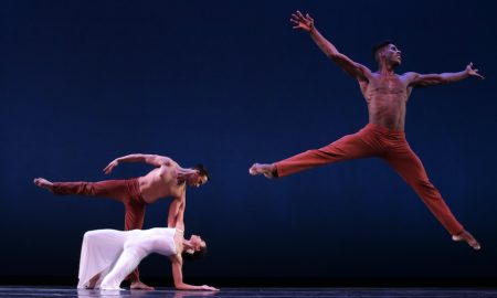 Martha Graham Dance Company in Graham's 'Diversion of Angels'. Photo by Melissa Sherwood.