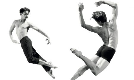 'Men in Motion' dancers Ivan Putrov and Matthew Ball. Photo by Christine Kreiselmaier.