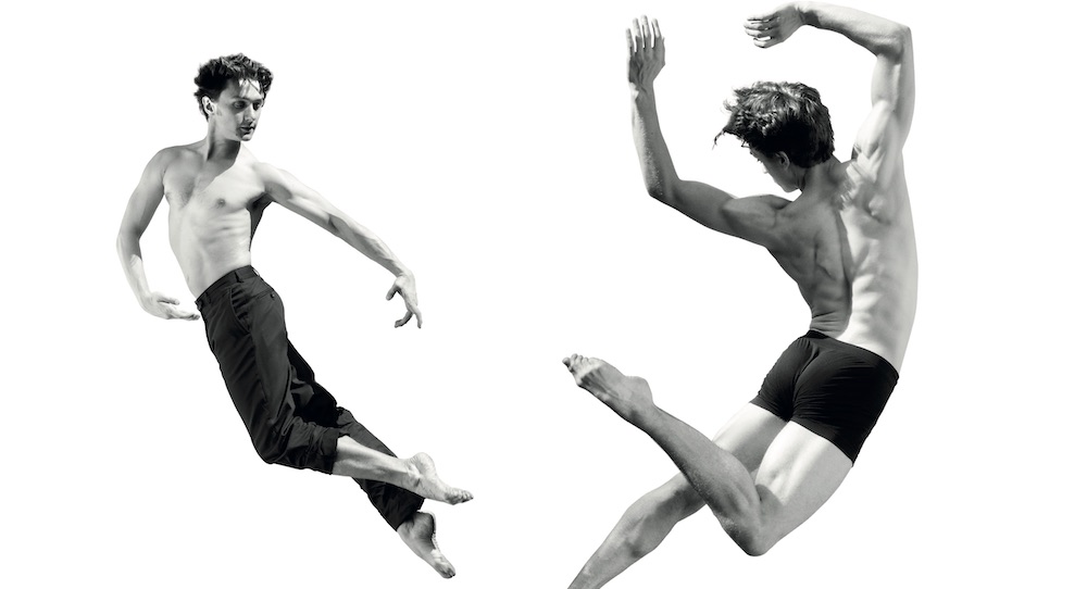 'Men in Motion' dancers Ivan Putrov and Matthew Ball. Photo by Christine Kreiselmaier.