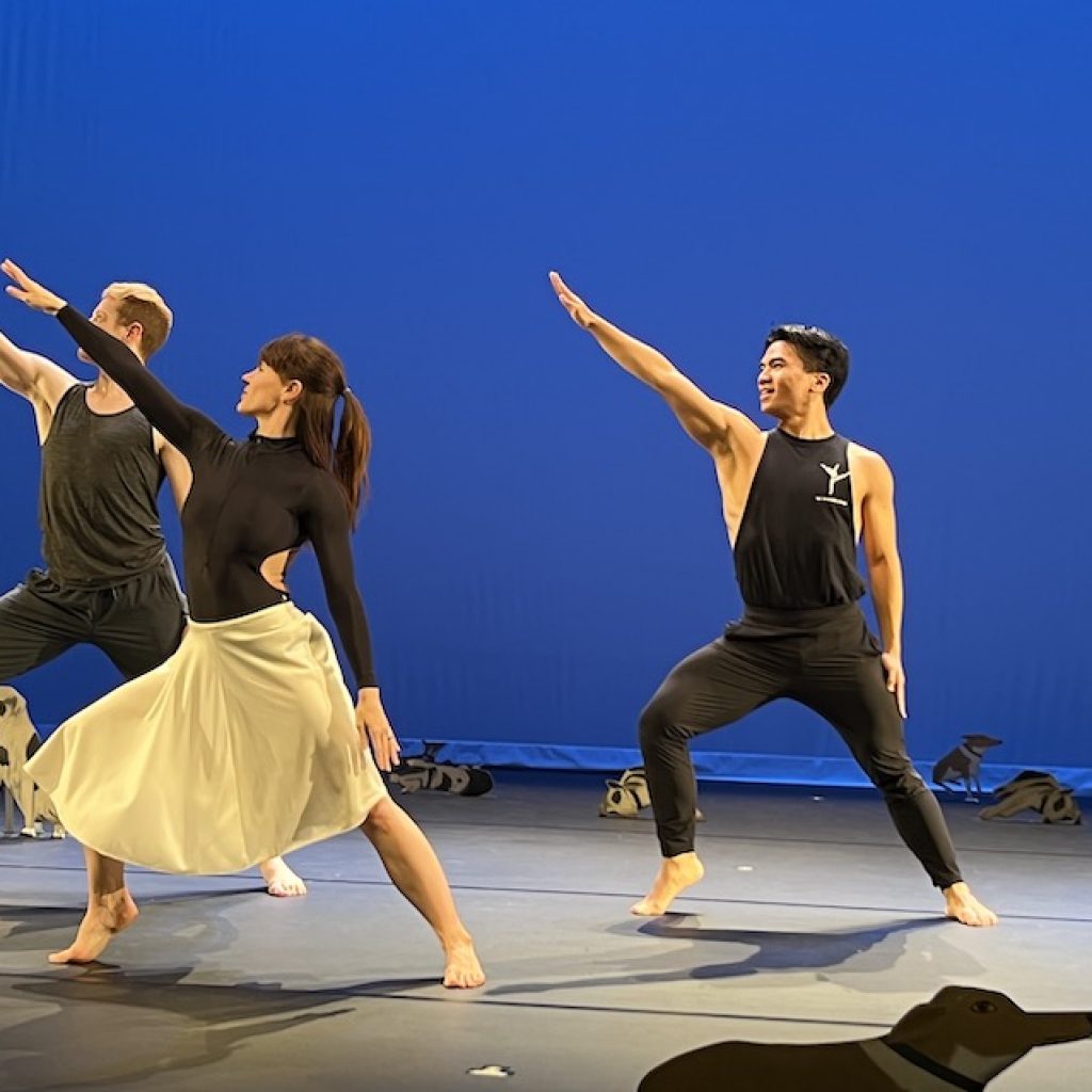 Austin Kelly in rehearsal. Photo courtesy of Paul Taylor Dance Company.