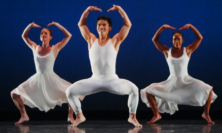 Kristin Draucker, Austin Kelly and Jada Pearman in 'Aureole'. Photo by Ron Thiele.