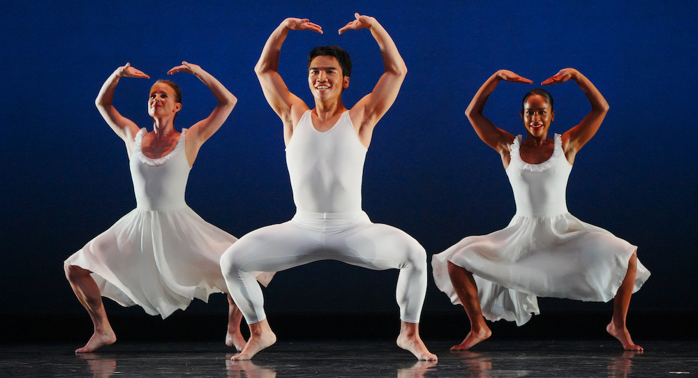 Kristin Draucker, Austin Kelly and Jada Pearman in 'Aureole'. Photo by Ron Thiele.