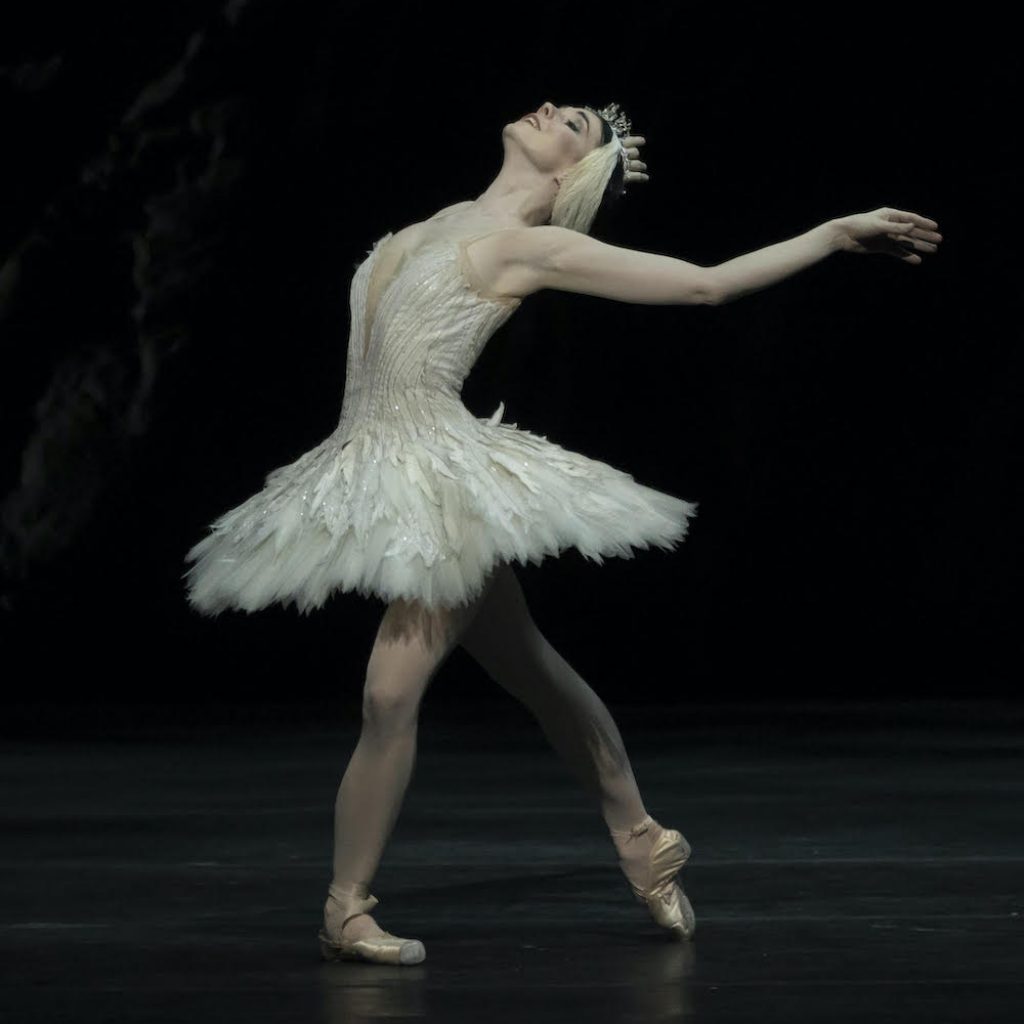 Natalia Osipova in 'Dying Swan'. Photo by Andrei Uspenski.