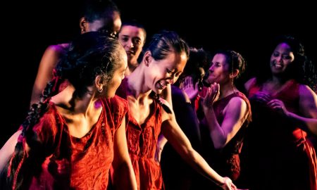 ANIKAYA Dance Theater in 'The Women Gather'. Photo by Marlene Mata.