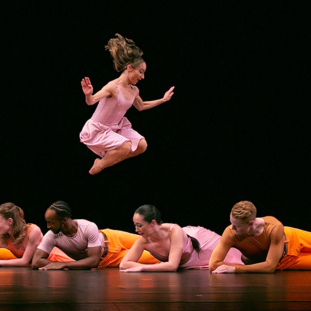 Paul Taylor Dance Company in 'Esplanade'. Photo by Whitney Browne.