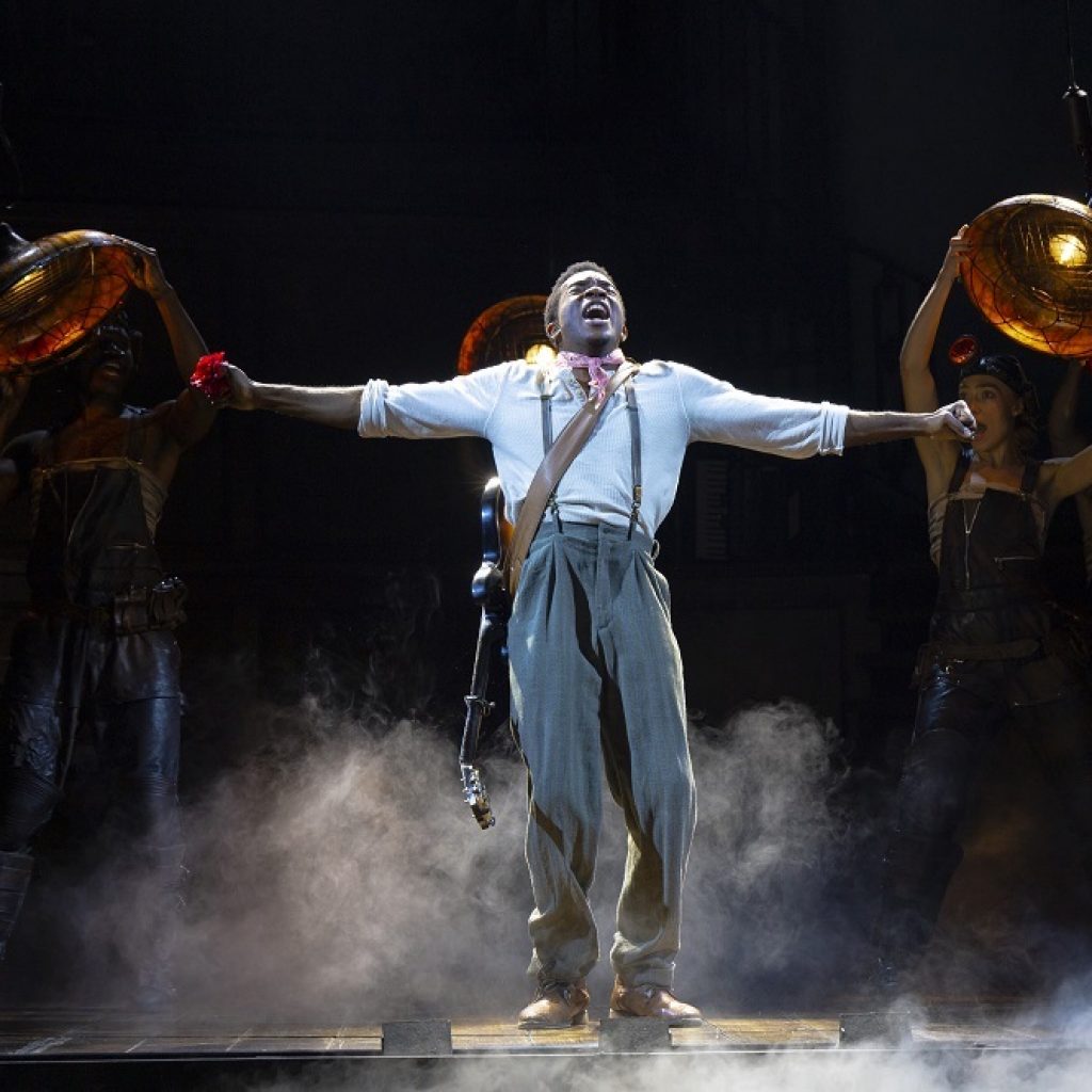 Chibueze Ihuoma in 'Hadestown' North American Tour 2022. Photo by T Charles Erickson.