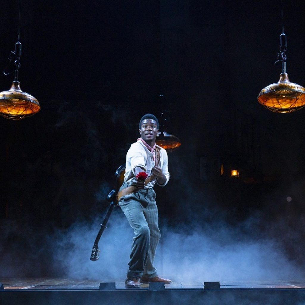 Chibueze Ihuoma in 'Hadestown' North American Tour 2022. Photo by T Charles Erickson.