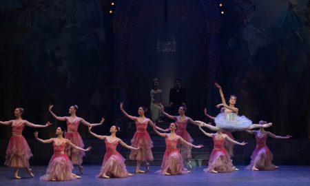 Lia Cirio and Boston Ballet in 'Mikko Nissinen's The Nutcracker'. Photo by Brooke Trisolini, courtesy of Boston Ballet.